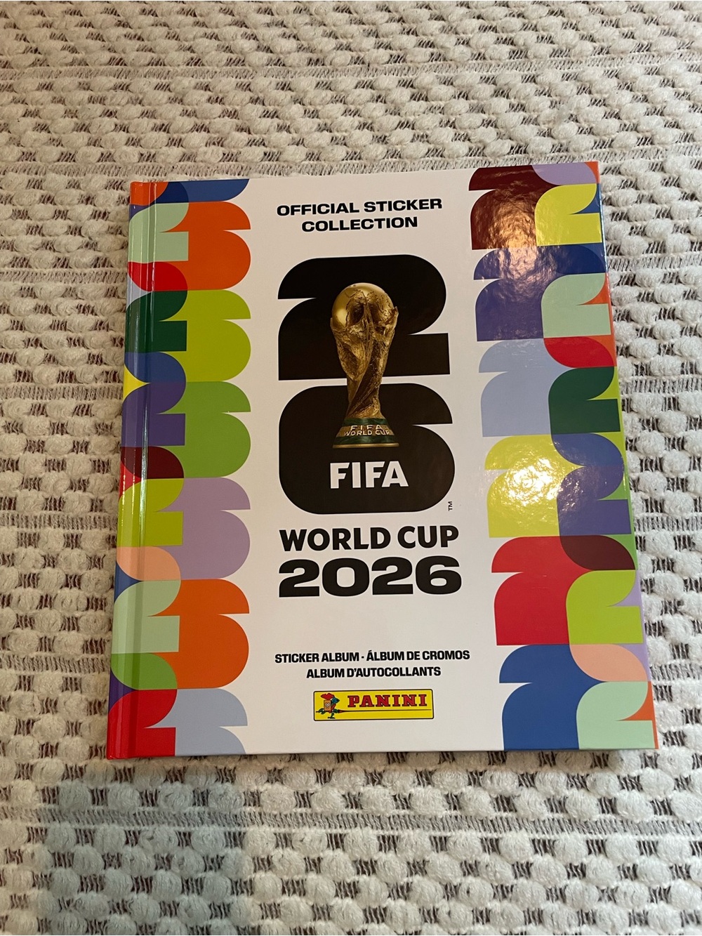 Official Panini FIFA World Cup 2026 Hardcover Sticker Album NWOT